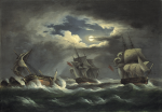 Luny, Thomas (1759-1837): Les droits de l'homme, oil on canvas, 61 x 91.4 cms. Presented by De Pass, Alfred A.