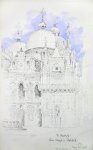 Williams, Marjorie (nee Murray 1880-1961): Sketchbook, dated 1908-1910, mixed media, 14.5 x 23 cms. Presented by Mariella Fischer Williams MD in 2003.
