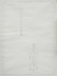 Burt, Laurie (1925-2015): Finis or Chaplin's sunset STEIP, signed, pencil on paper, 43.5 x 32 cms. Presented by the artist.