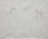 Wood, Christopher (1901-1930): Restronguet Point, pencil, 33.5 x 40.5 cms. Purchased with support from the Lander Gallery, Truro.