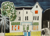 Early, Tom (1914-1967): London Houses, 1950, ink and wash on paper, 25.5 x 35.5 cms. Presented by the artist's widow, Mrs Eunice Campbell.