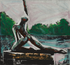 Abrahams, Ivor RA (1935-2015): Arcadia Suite, printer: Stoneman, Hugh (1947-2005), publisher: Bernard Jacobsen, signed and dated 1990, etching with hand colouring (Artists's Proof), 45 x 52 cms. Presented by Professor Ivor Abrahams and Evelyne Abrahams through the Art Fund.